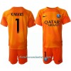 Conjunto (Camiseta+Pantalón Corto) Portero Paris Saint-Germain Keylor Navas 1 Segunda Equipación 2022-23 - Niño